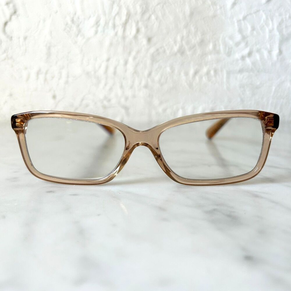 Coach Eyeglass Frames HC6145 5561 Transparent Champagne 53-15-140
